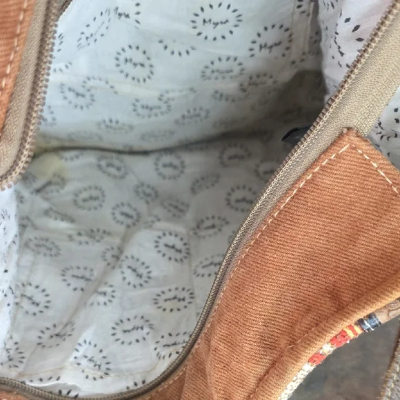 Myra Bag Southwestern Crossbody in Cream and Brown - Picture 5 of 7